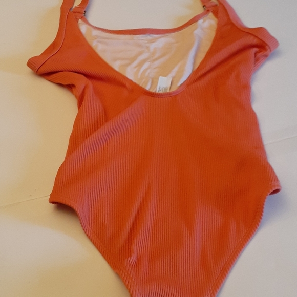 SWIMSUIT CORAL RIBBED by MAE-New! - Picture 3 of 7